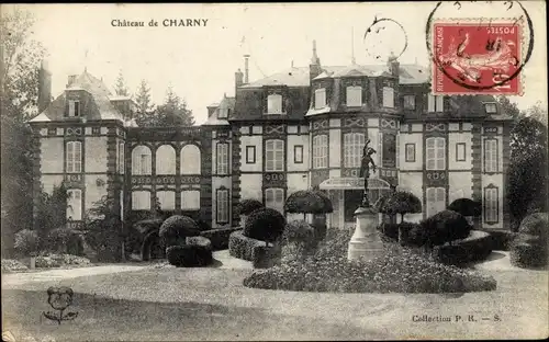 Ak Charny Yonne, Chateau de Charny