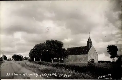 Ak Pont d Ouilly Calvados, Chapelle St. Rock