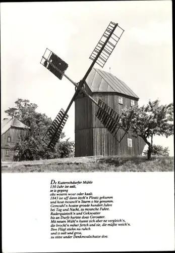 Ak Kottmarsdorf Kottmar in der Oberlausitz, De Kutterschdurfer Mühle