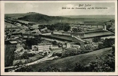 Ak Bad Sulza in Thüringen, Panorama