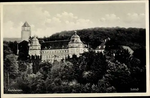 Ak Aschhausen Schöntal Baden Württemberg, Schloss
