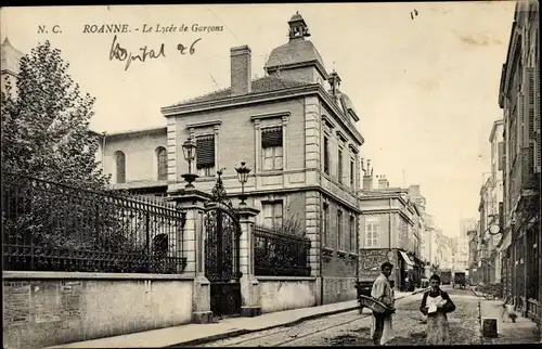 Ak Roanne Loire, Le Lycee de Garcons