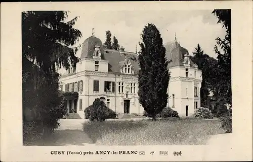 Ak Cusy Yonne, Chateau