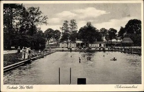 Ak Eschede Celle Niedersachsen, Schwimmbad