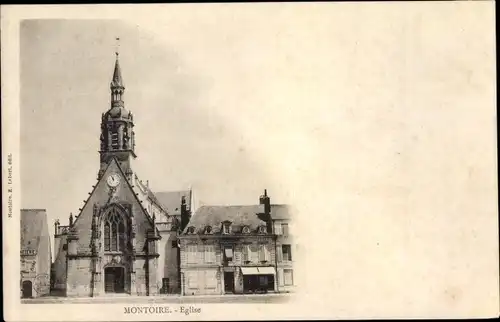 Ak Montoire Loir et Cher, Eglise