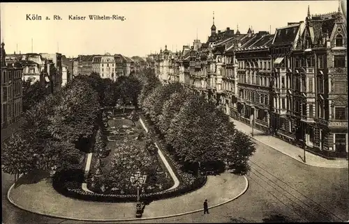Ak Köln am Rhein, Kaiser Wilhelm Ring