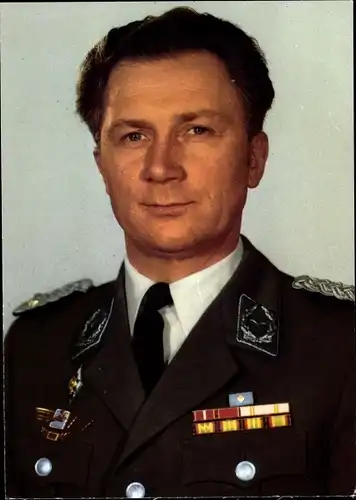 Ak Gemeinsamer Kosmosflug UdSSR und DDR, Fliegerkosmonaut Siegmund Jähn