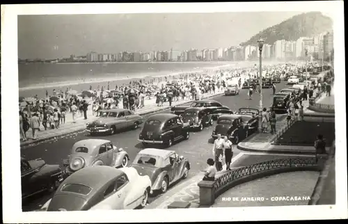 Ak Rio de Janeiro Brasilien, Coppacabana