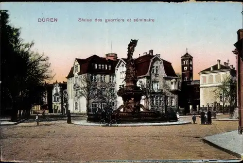 Ak Düren in Nordrhein Westfalen, Kriegerdenkmal