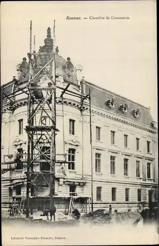 Ak Roanne Loire, Chambre de Commerce