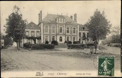 Ak Cheroy Yonne, Hotel de Ville