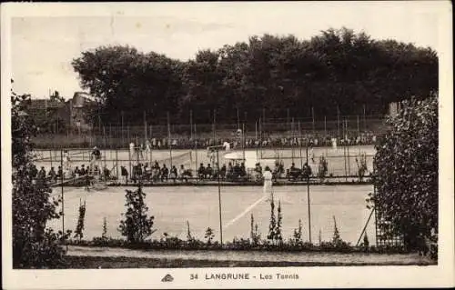 Ak Langrune Calvados, Les Tennis