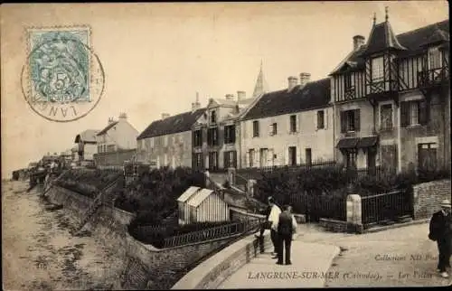 Ak Langrune sur Mer Calvados, Les Villas