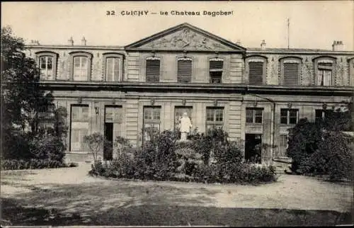 Ak Clichy Hauts de Seine, Le Chateau Dagobert