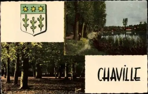 Wappen Ak Chaville Hauts de Seine, Promenade Dominicale