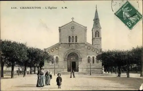 Ak Charenton Val de Marne, L'Eglise, Kirche