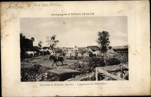 Ak Bisctrica Bitola Mazedonien, Campement, Campagne d'Orient