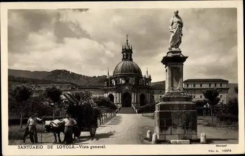Ak Loyola Baskenland Spanien, Santuario, Vista general
