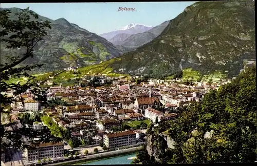 Ak Bozen Bolzano Südtirol, Panorama