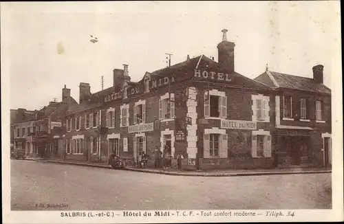 Ak Salbris Loir et Cher, Hotel du Midi