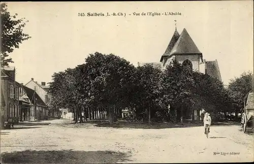 Ak Salbris Loir et Cher, Eglise, Abside