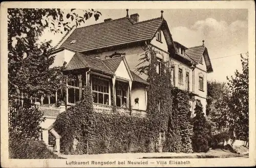 Ak Rengsdorf im Westerwald Rheinland Pfalz, Villa Elisabeth