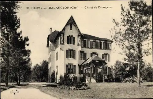 Ak Neuvy sur Barangeon Cher, Chalet du Barangeon