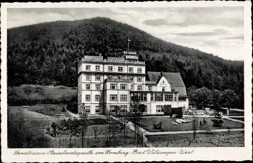 Ak Bad Wildungen in Nordhessen, Sanatorium am Homberg