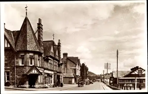 Ak Aberfoyle Stirling Schottland, Main Street