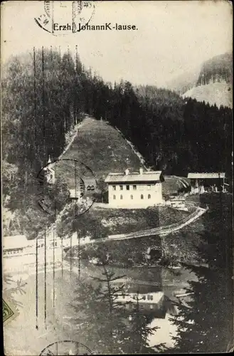 Ak Brandenberg in Tirol, Erzherzog Johann Klause