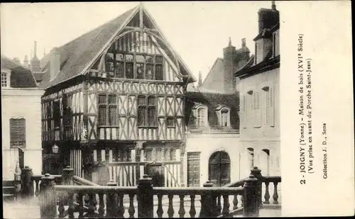 Ak Joigny Yonne, Maison de bois