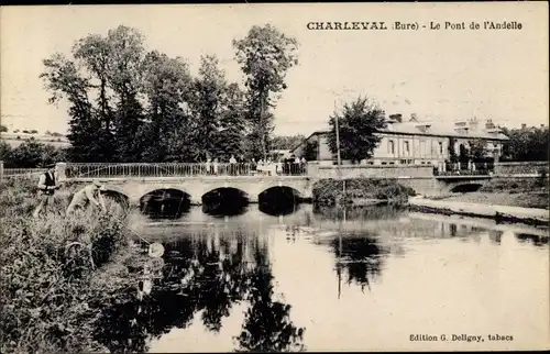 Ak Charleval Eure, Pont de l'Andelle