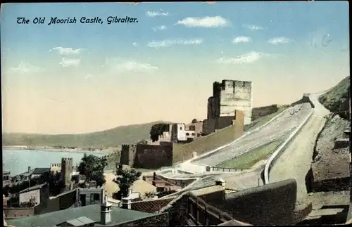 Ak Gibraltar, The old Moorisch Castle