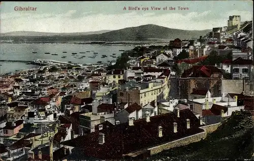 Ak Gibraltar, Bird's eye view of the town