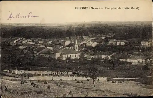 Ak Reffroy Meuse, Vue generale, Cote Ouest