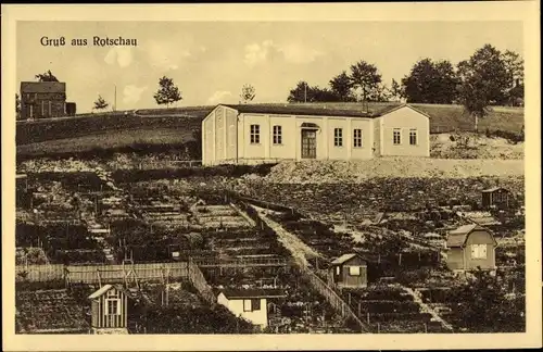 Rotschau Reichenbach im Vogtland, Turnhalle, Turnverein Vorwärts