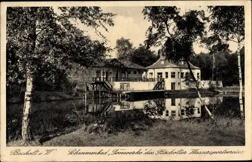 Ak Bocholt im Münsterland, Schwimmbad Tonwerke des Bocholter Wassersportvereins