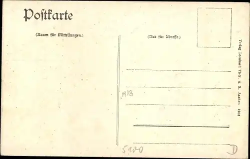 Ak Aachen in Nordrhein Westfalen, Waldschenke