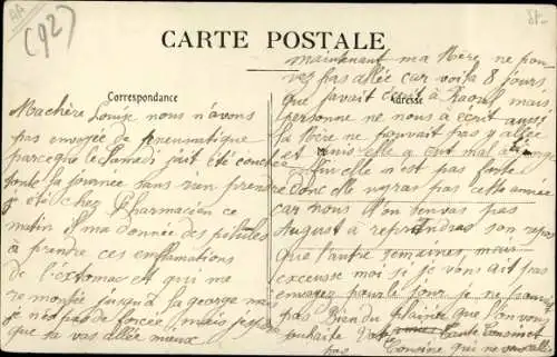 Ak Boulogne Billancourt Hauts de Seine, Bords de la Seine