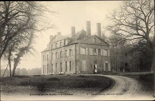 Ak Chennebrun Eure, Chateau