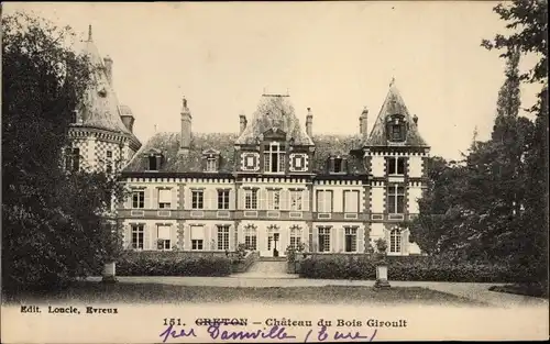 Ak Creton Eure, Chateau du Bois Giroult