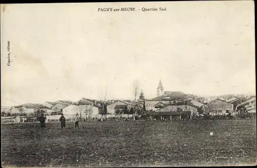 Ak Pagny sur Meuse, Ortsansicht, Quartier Sud