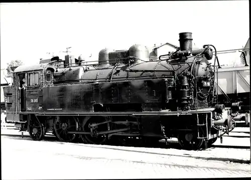 Foto Ak Deutsche Eisenbahn, Dampflok, Tender 75 515, 1971