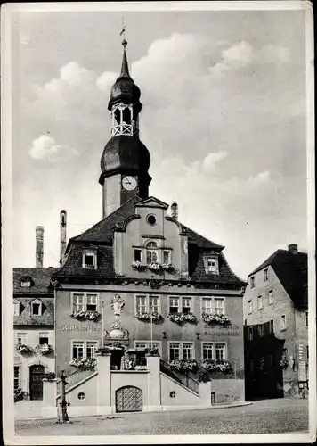 Ak Waldenburg in Sachsen, Rathaus