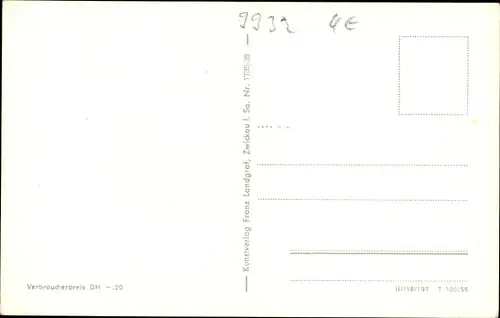 Ak Bad Brambach im Vogtland, Gesamtansicht