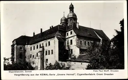 Foto Ak Dippoldiswalde im Osterzgebirge, Schloss