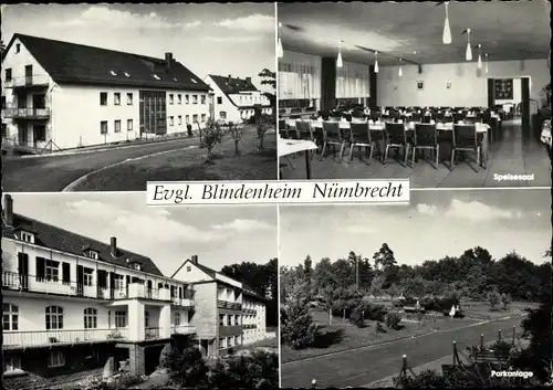 Ak Nümbrecht im Oberbergischen Kreis, Evangelisches Blindenheim
