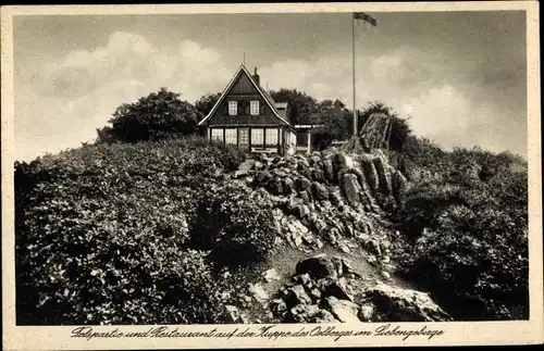 Ak Königswinter am Rhein, Oelberg, Felspartie und Restaurant