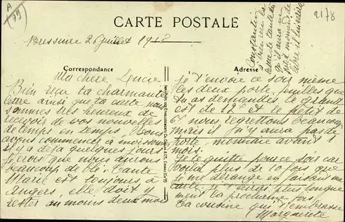 Ak Bressuire Deux Sèvres, vue generale