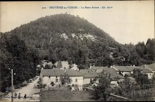 Ak Bruyères Vosges, Le Mont Avison